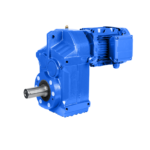 F Series Transmission Industrial Helical Gearbox with Motor