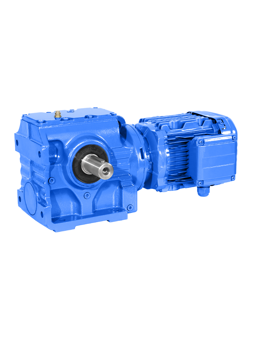 compressed_DSC03343 S Series Industrial Helical Worm Gearbox Helical Gear Reduce - Image 1